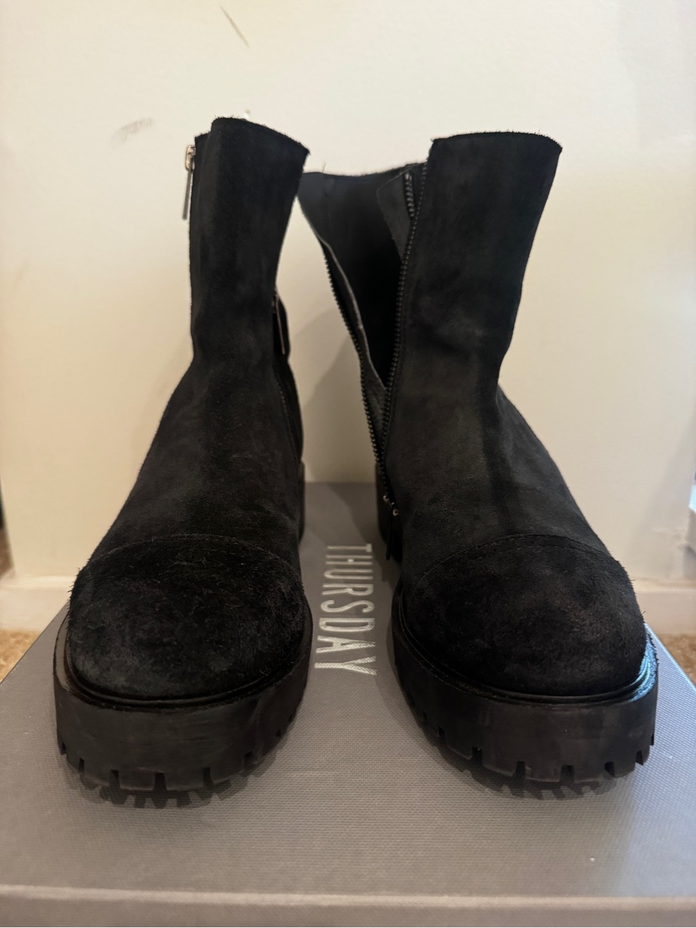 Thursday Black Raider Boot